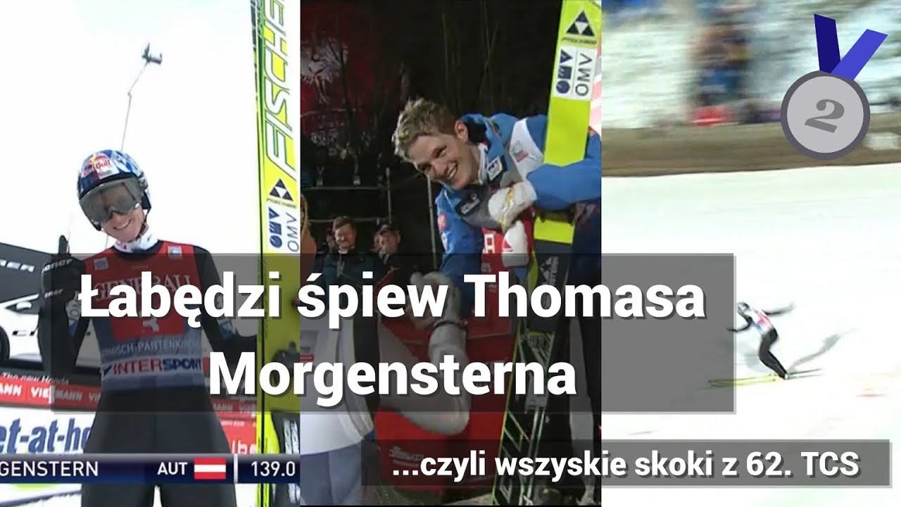 ŁABĘDZI ŚPIEW THOMASA MORGENSTERNA - czyli wszystkie skoki Austriaka z 62. TCS