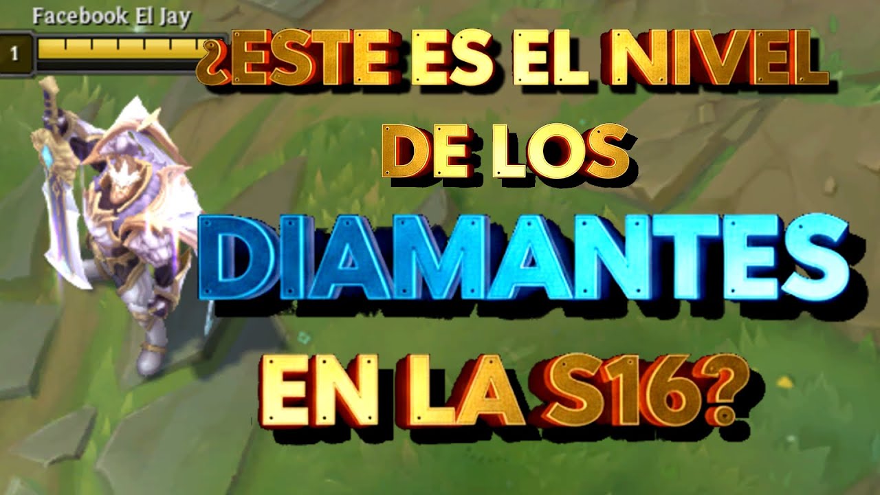 ¿Este es EL NIVEL de LOS DIAMANTES en la SEASON 16? 🥱🥱🥱 @ElMainGaren