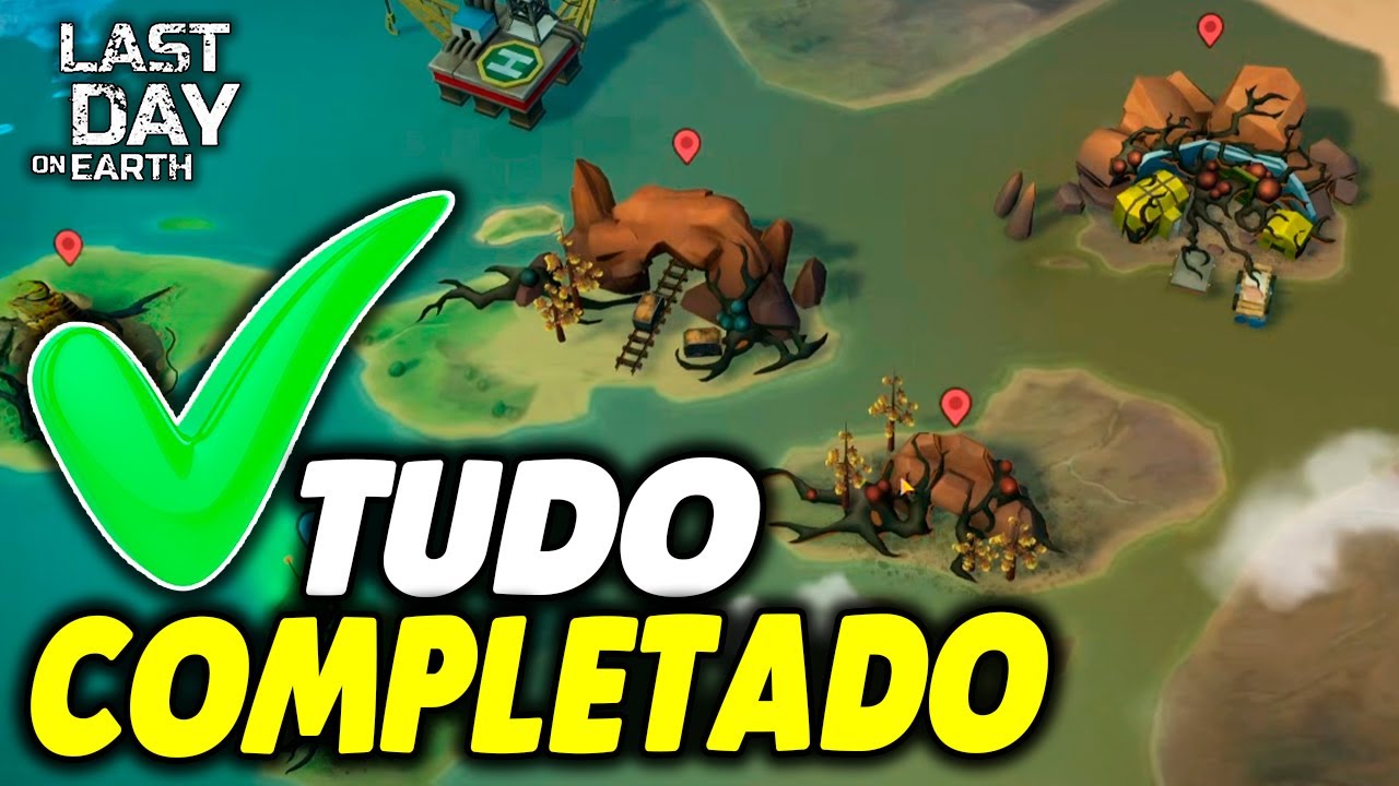 TUDO COMPLETADO NAS NOVAS ILHAS - Last Day On Earth