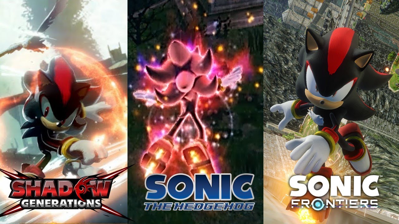 The Evolution of Shadow the Hedgehog in Kingdom Valley in Sonic Games!