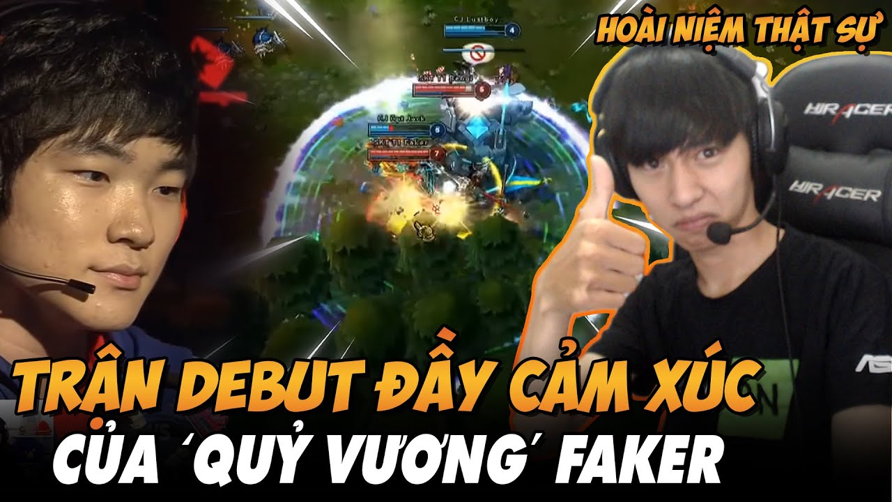 VĂN TÙNG REACTION LẠI TRẬN ĐẤU DEBUT ĐẦY CẢM XÚC CỦA FAKER NĂM 2013 GIỮA CJ VÀ SKT T1
