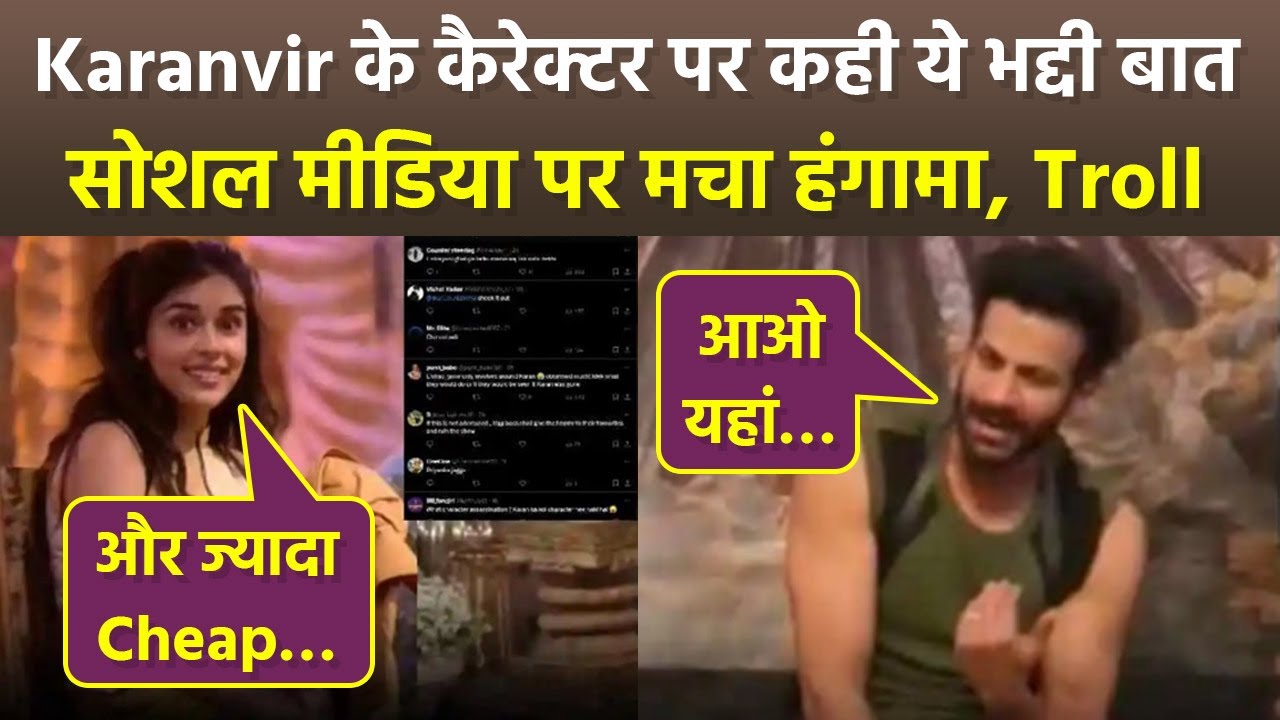 BB 18: Eisha Singh Karanvir Mehra Character Assassination Statement Troll, Public Angry Reaction