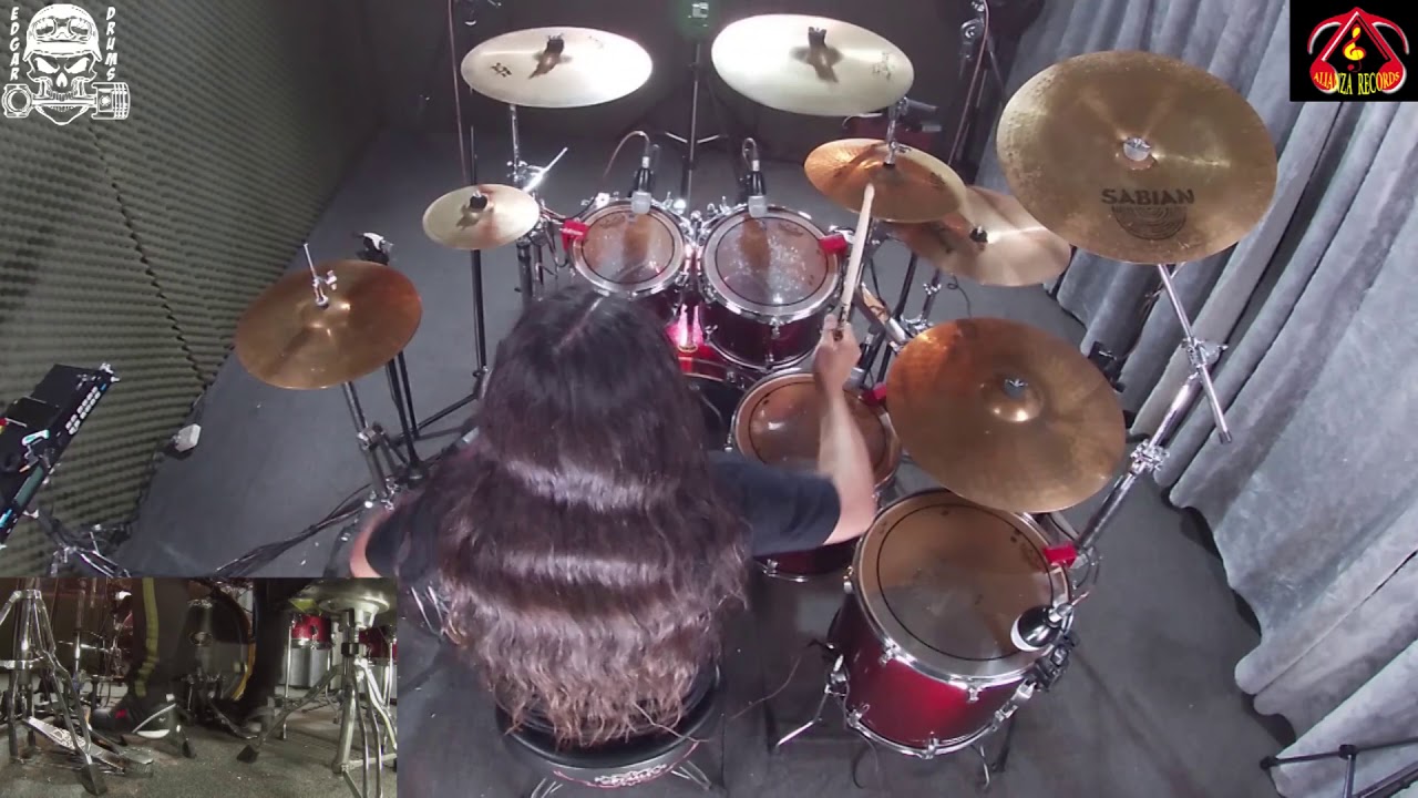 HELLOWEEN - EDGAR DRUMS  ( PUSH ) drum cover