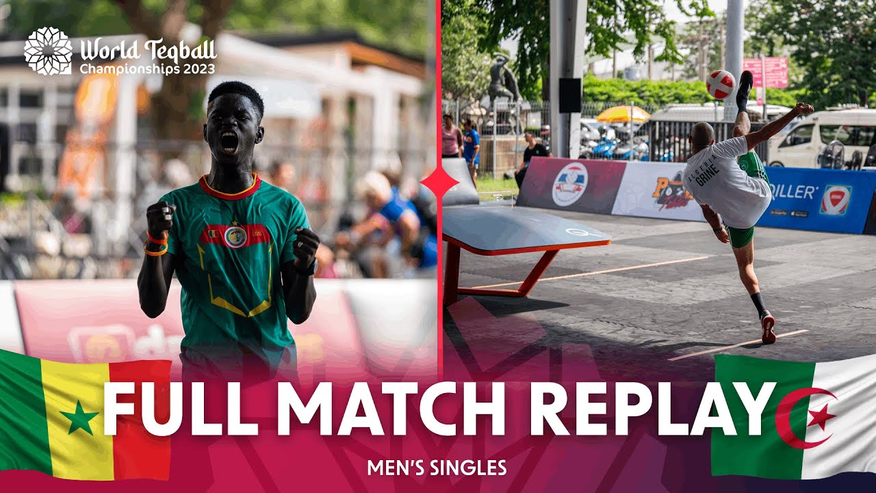 World Teqball Championships - Bangkok | Men's Singles | M. Fam vs F. Grine