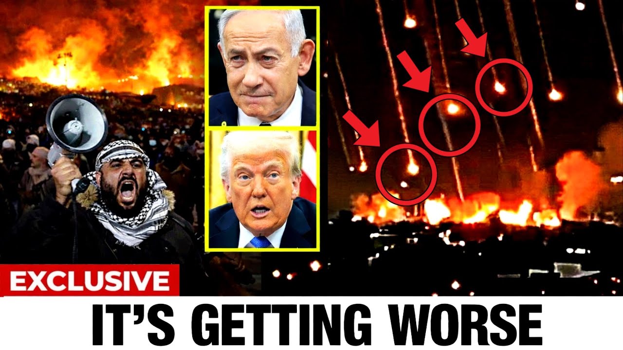 ISRAEL BURNS As Iran Sends '247 MONSTER' Revenge Missiles To Tel Aviv ?