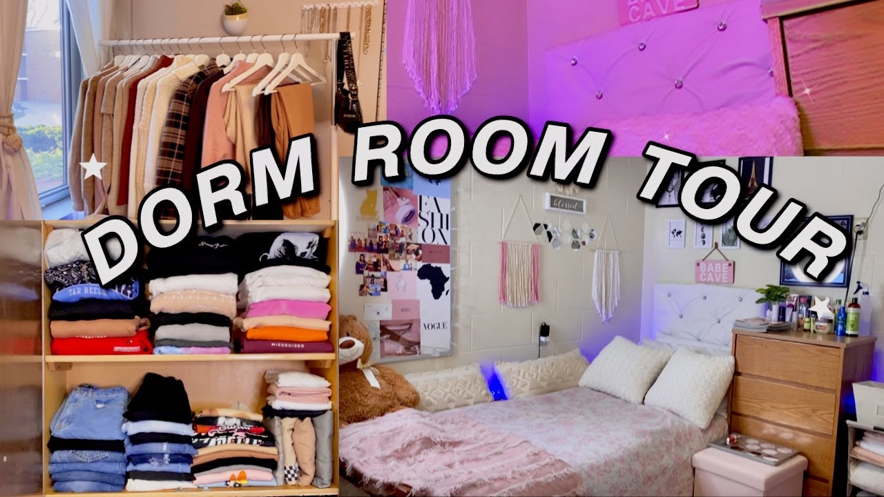 COLLEGE DORM ROOM TOUR 2020 / Sophomore Year at SVSU