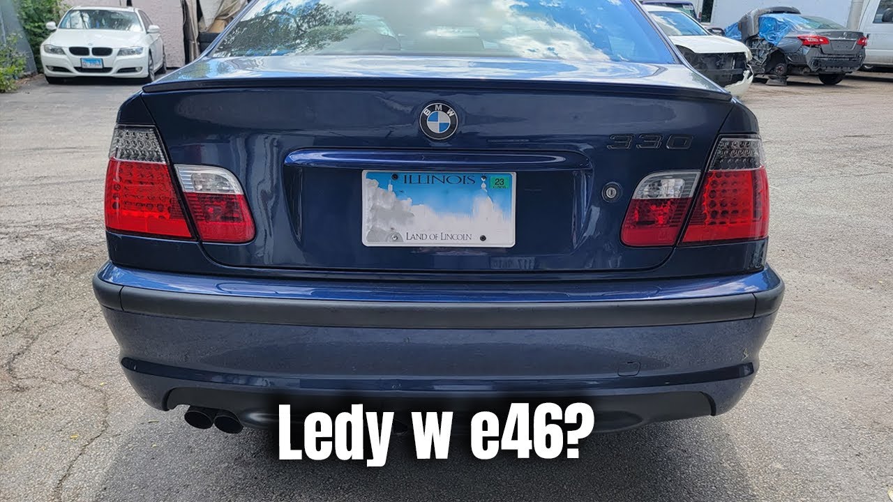 Instalacja tylnich lamp LED w e46 sedan 330i