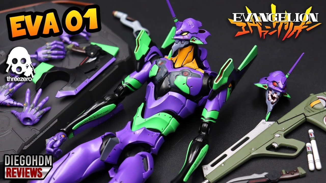 Threezero EVANGELION EVA - 01 Robo-Dou Review BR / DiegoHDM