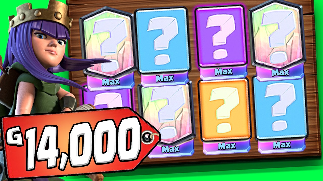 I Spent 14,000 GEMS to MAX THIS DECK