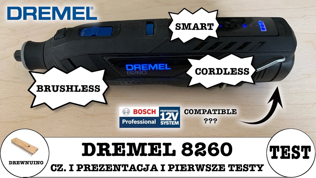 #132 Dremel 8260 - cz. I Prezentacja i pierwsze testy multiszlifierki nowej generacji