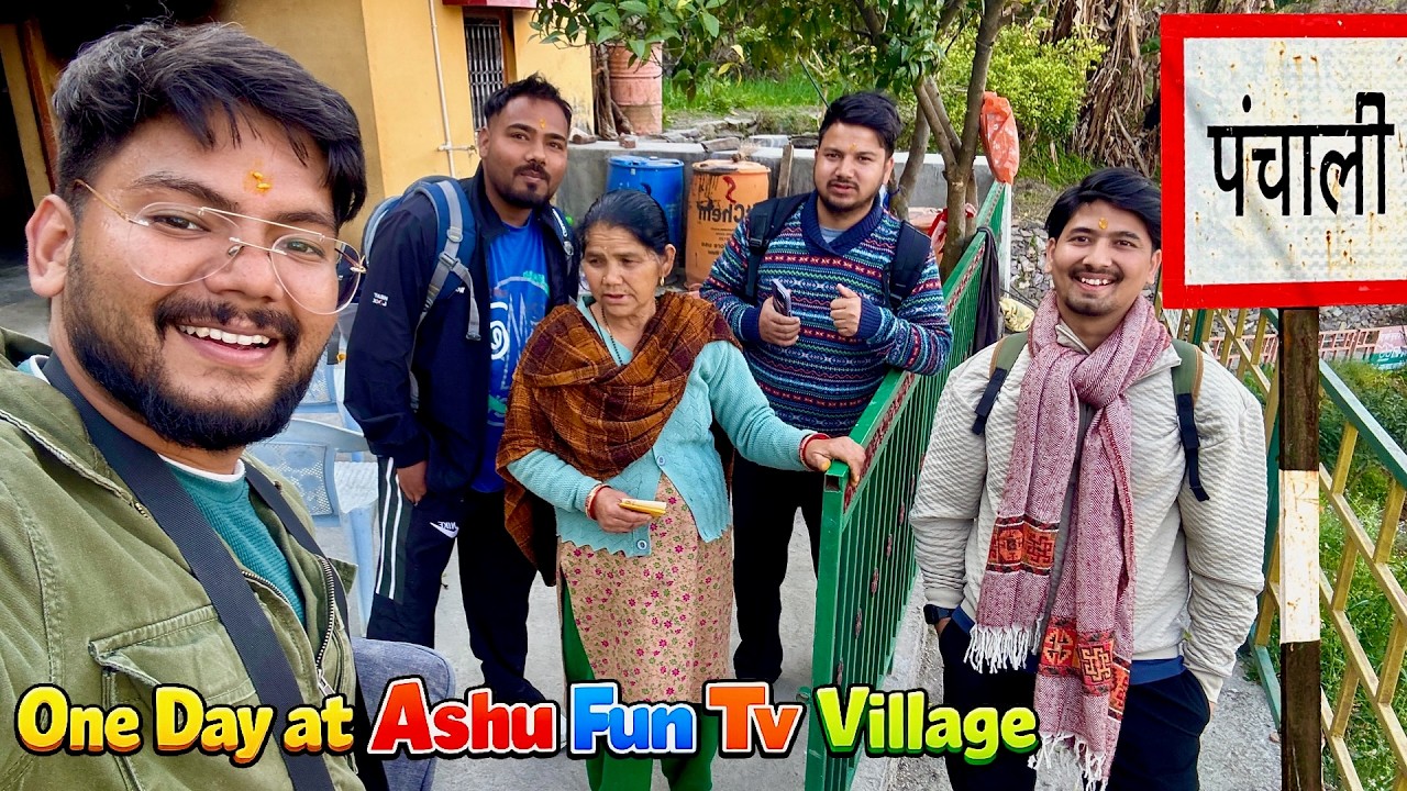इस बार की Holi गाँव में 😍 Dosto ke sath | Alka Suyash Aswal