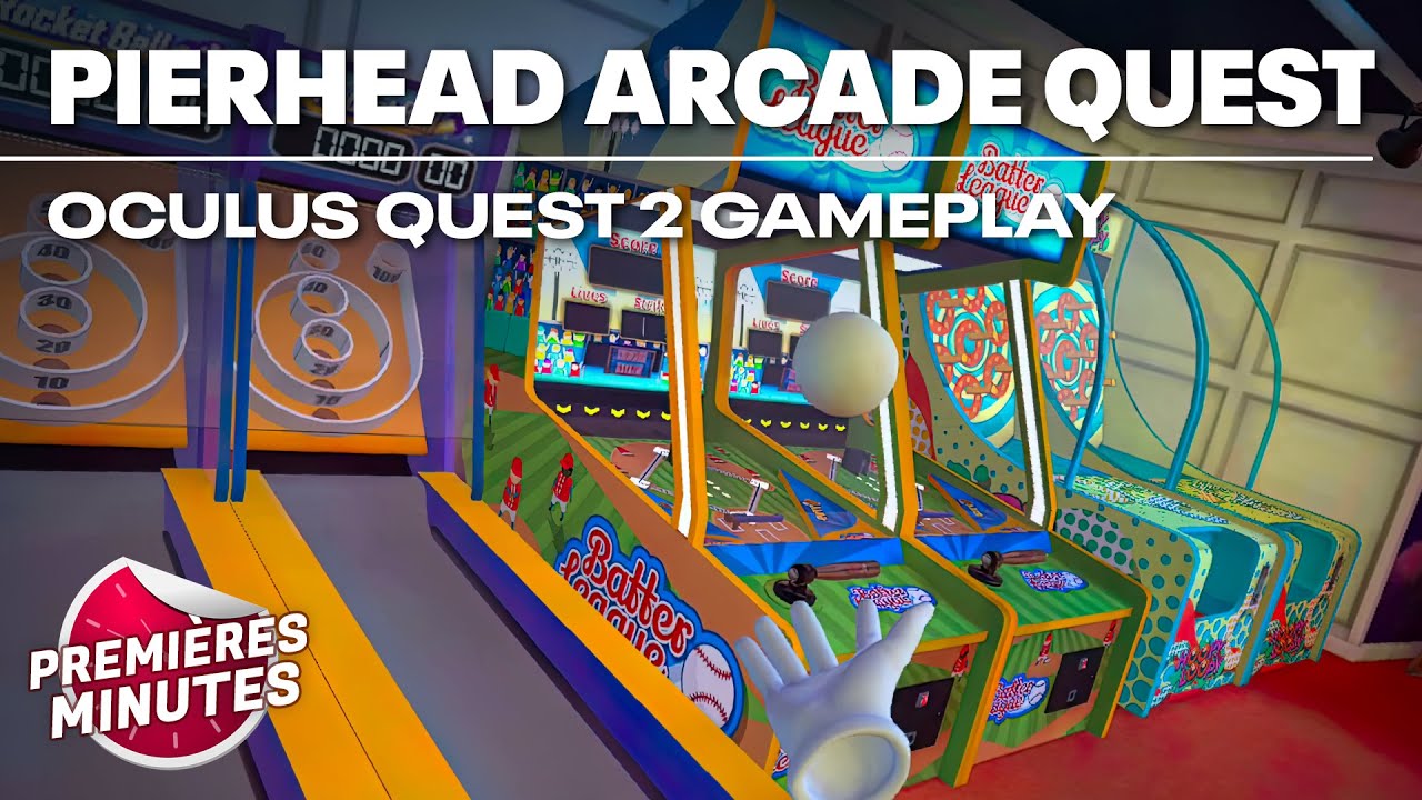 Pierhead Arcade Quest - Gameplay Oculus | Meta Quest 2