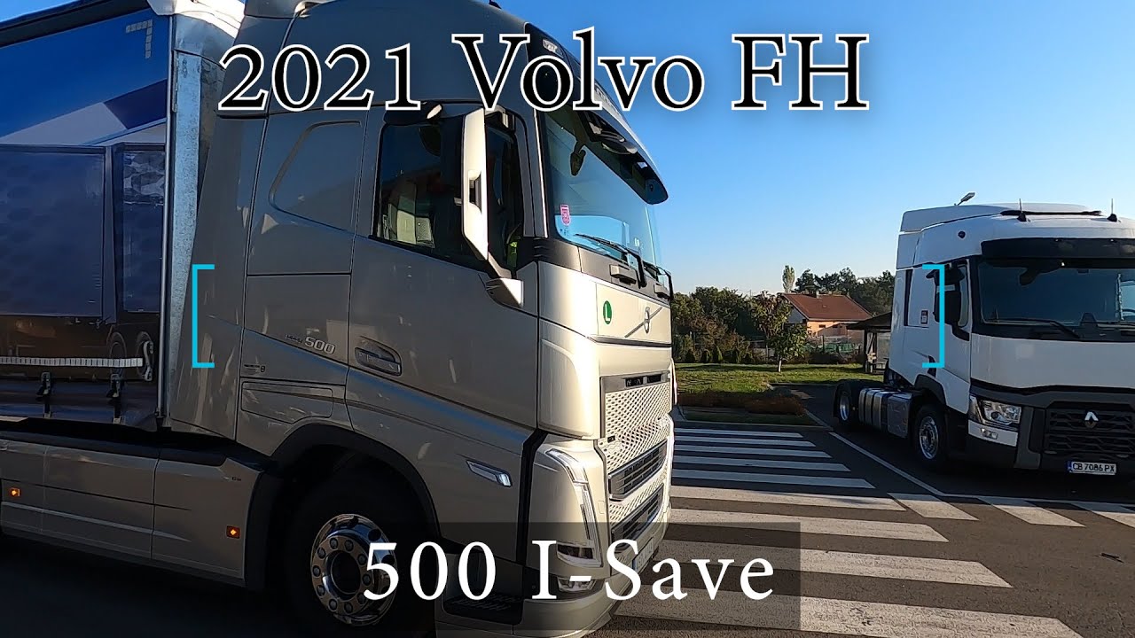 2021 Volvo FH 500 I-Save Tractor Truck Interior Exterior Walkaround and Testdrive Clobetrotter Cabin
