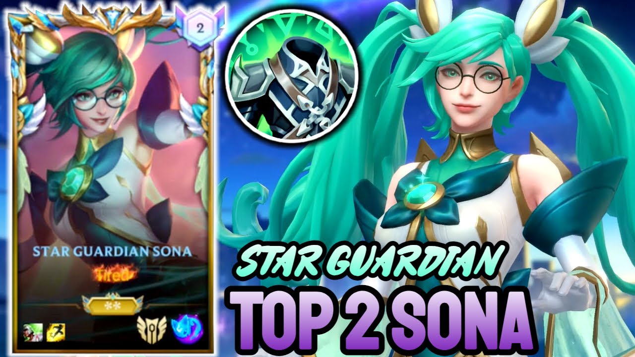 WILD RIFT STAR GUARDIAN SONA - TOP 2 SONA GAMEPLAY - SOVEREIGN RANKED