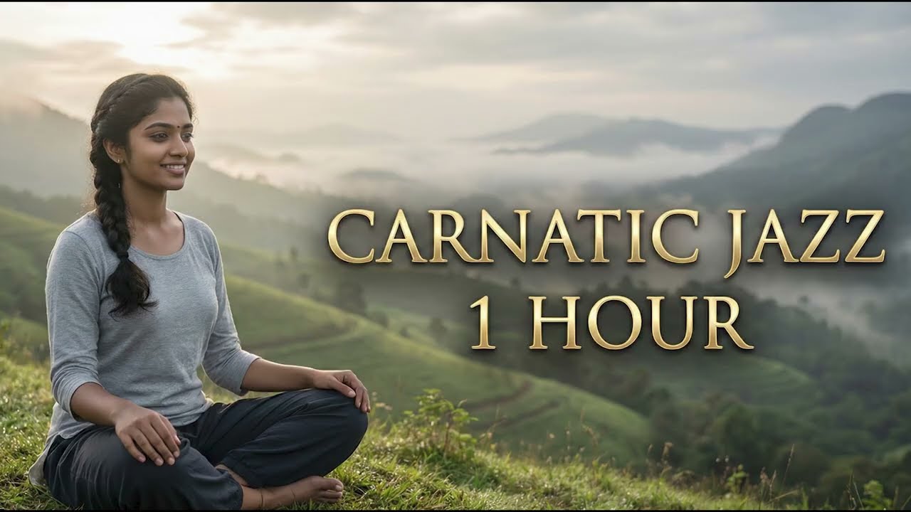 Carnatic Instrumental Flow 🌿 | 1 Hour Deep Sleep & Stress Relief | Carnatic Meditation 