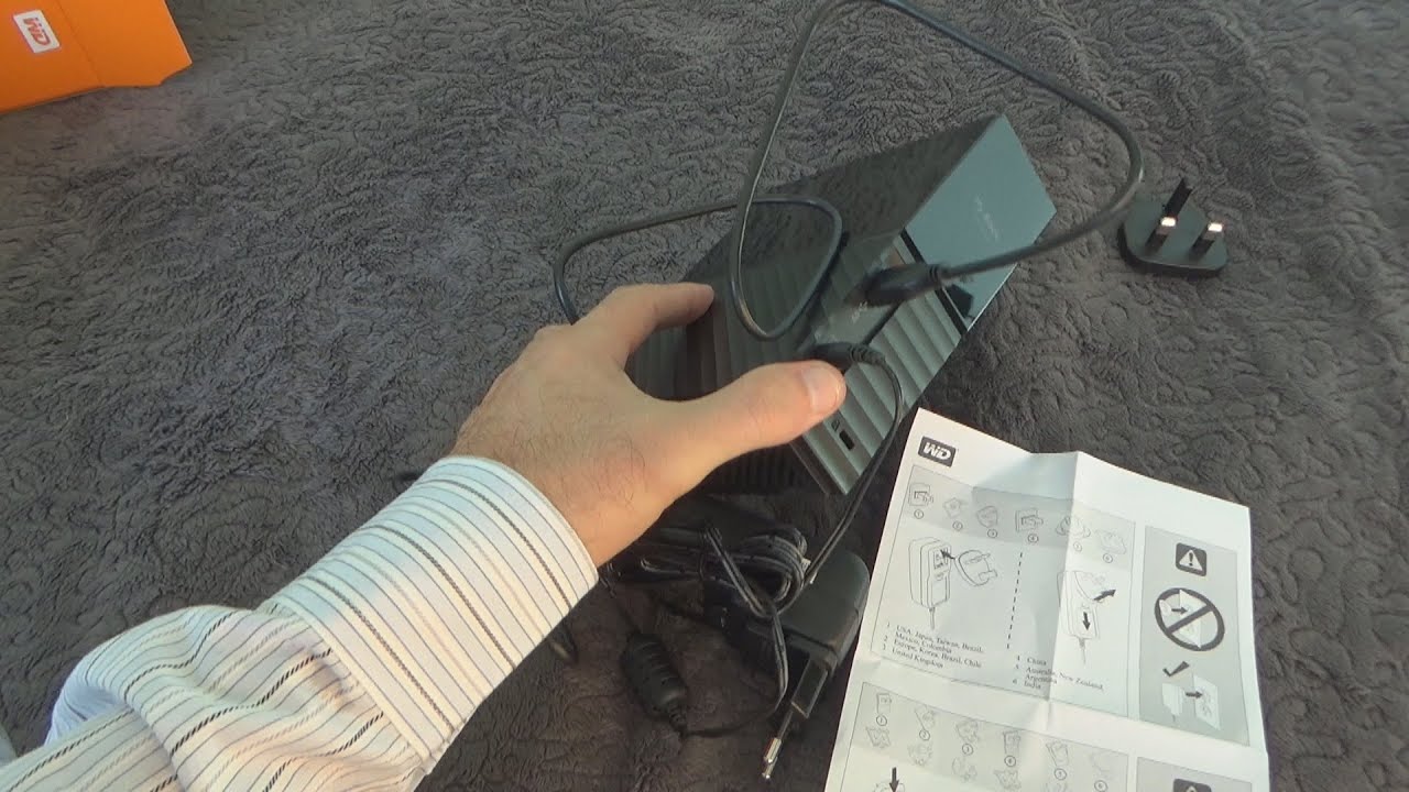 Western Digital WD My Book 12TB 3.5 USB 3.0 External Storage Drive Unboxing and Test