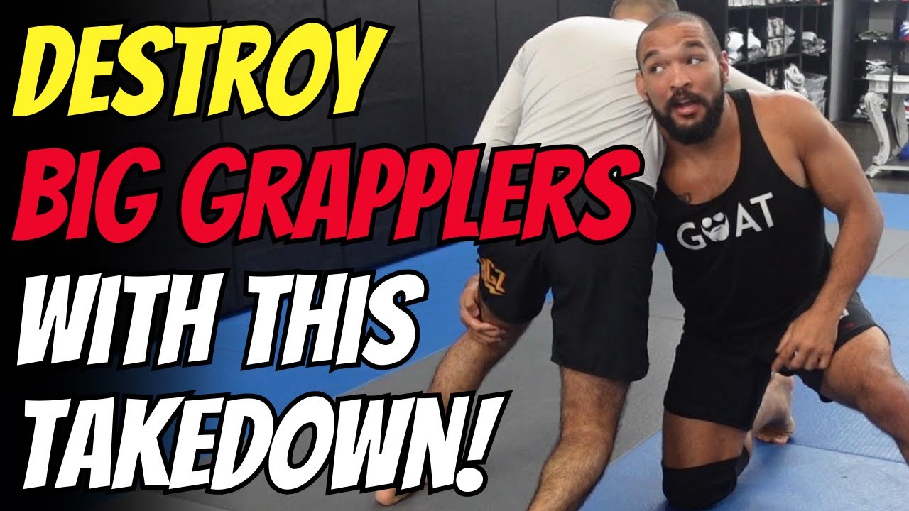 1 Easy Way to Takedown Bigger Opponents in BJJ & Wrestling (I Won a National Title with THIS Move)