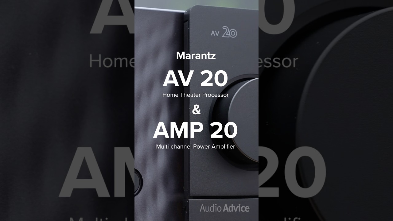 NEW Marantz AV20 and AMP20 are here!