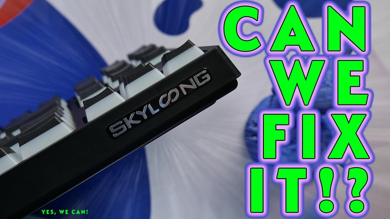 Can We Fix The Skyloong GK87!? - From Scuff To Buff!