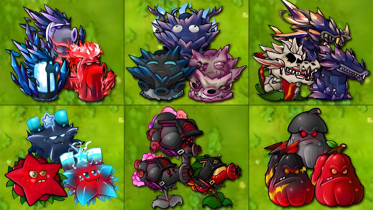 PVZ 1 Fusion 3.2 Challenge - Team Family Plants Fusion vs Obsidian Gargantuar - Who Will Win?