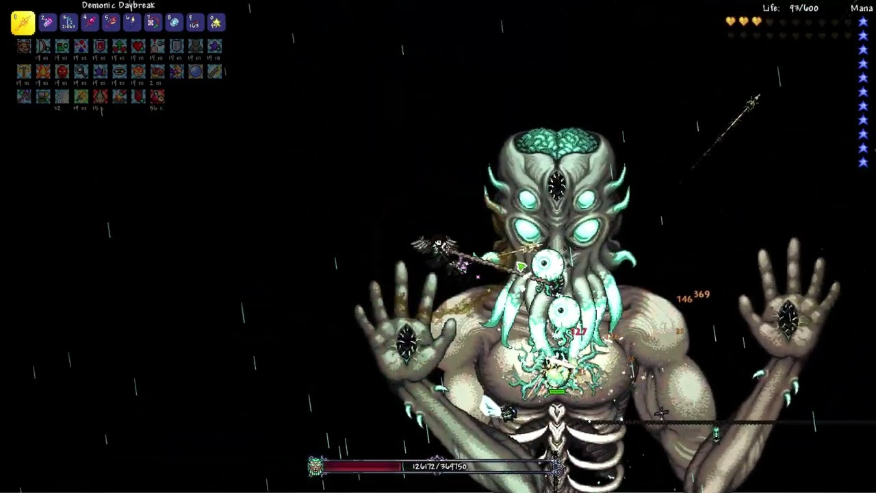 Terraria  1.4.5 Legendary Difficulty Boss Fight - Moon Lord