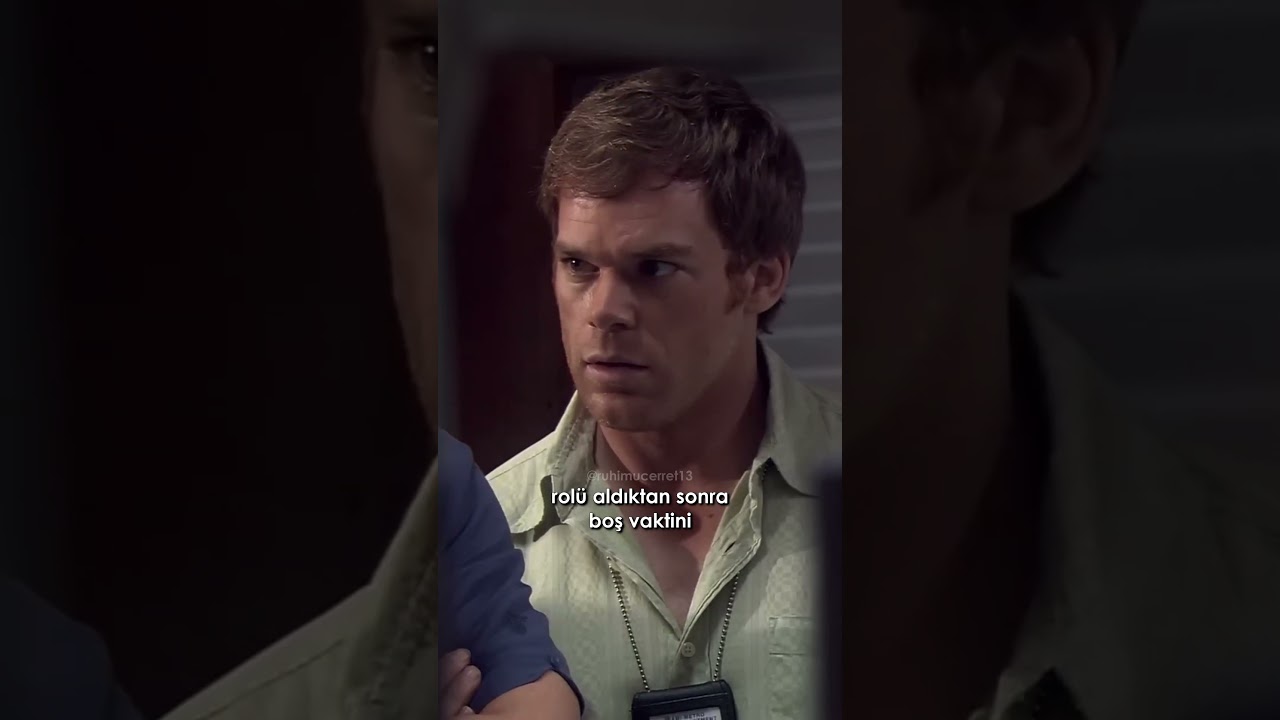 Dexter Morgan karakterine bürünmek için oldukça ileri gitti
