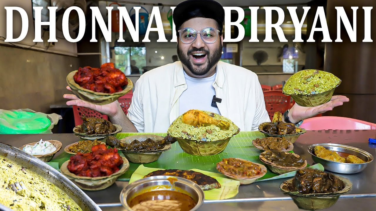 Dhonnai Mutton Biryani - Homemade Mutton Nalli, Nattu Kozhi, Fish Fry & Prawn Thokku #Biriyanified