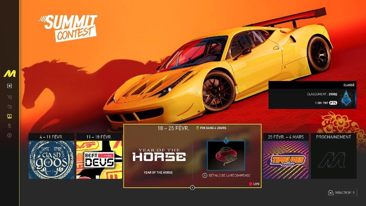 The Crew Motorfest - #166 - Summit Contest 