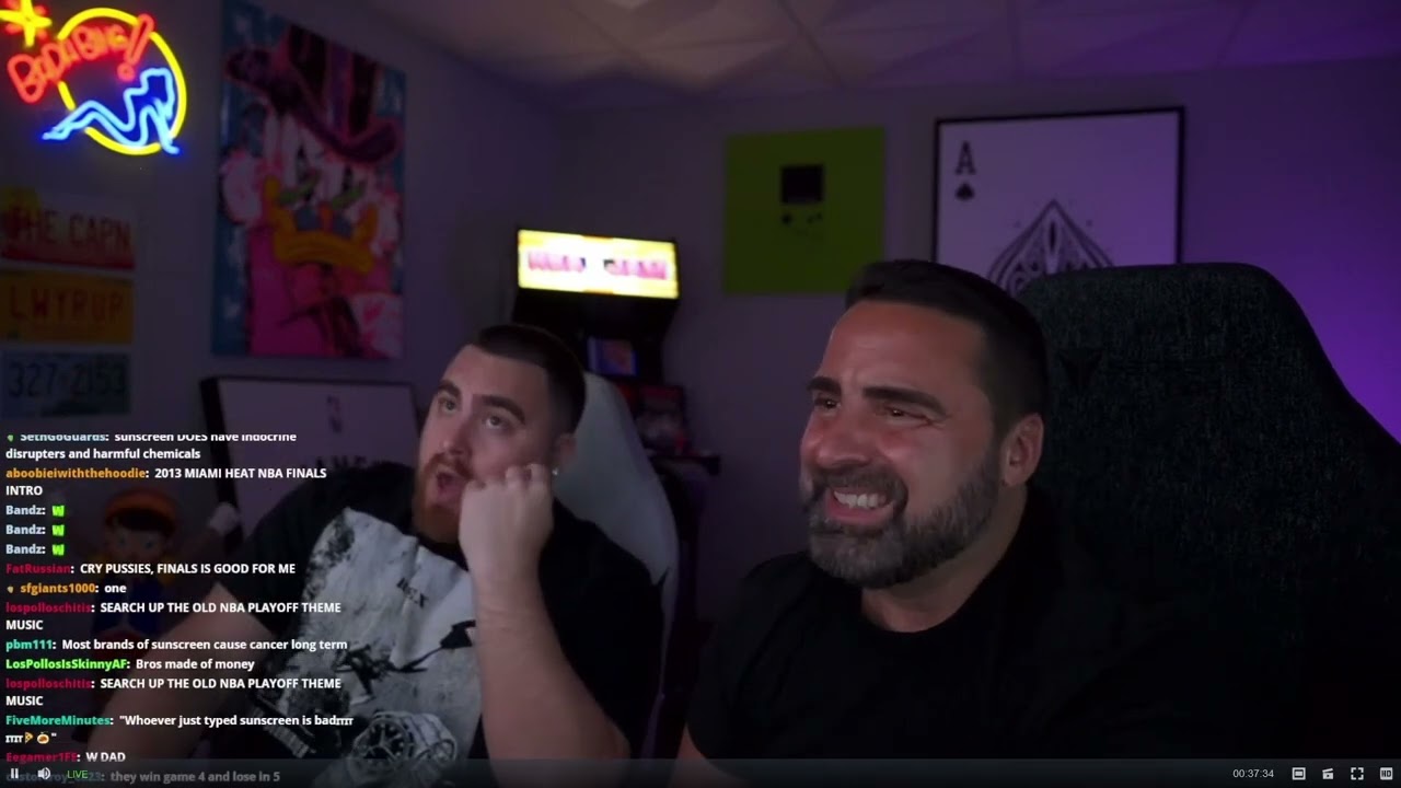 LosPollosTv & Dad Discuss NBA Finals, WNBA, Caitlin Clark