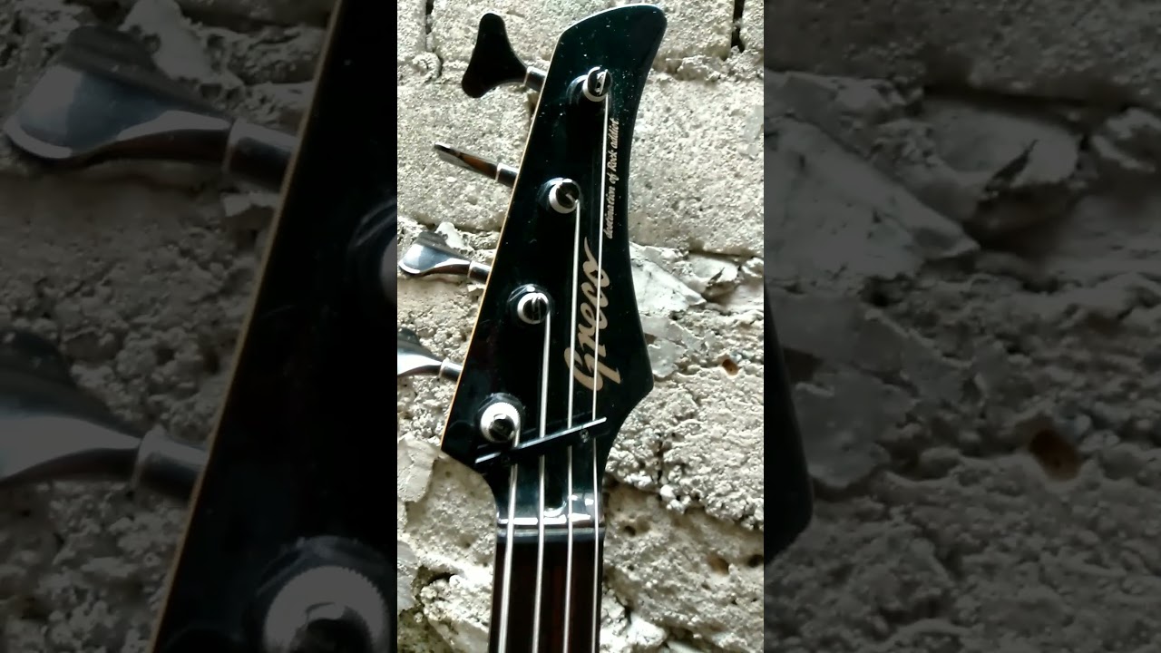 GRECO Precision Jazz BASS with GOTOH Tuning Pegs Upgrade 