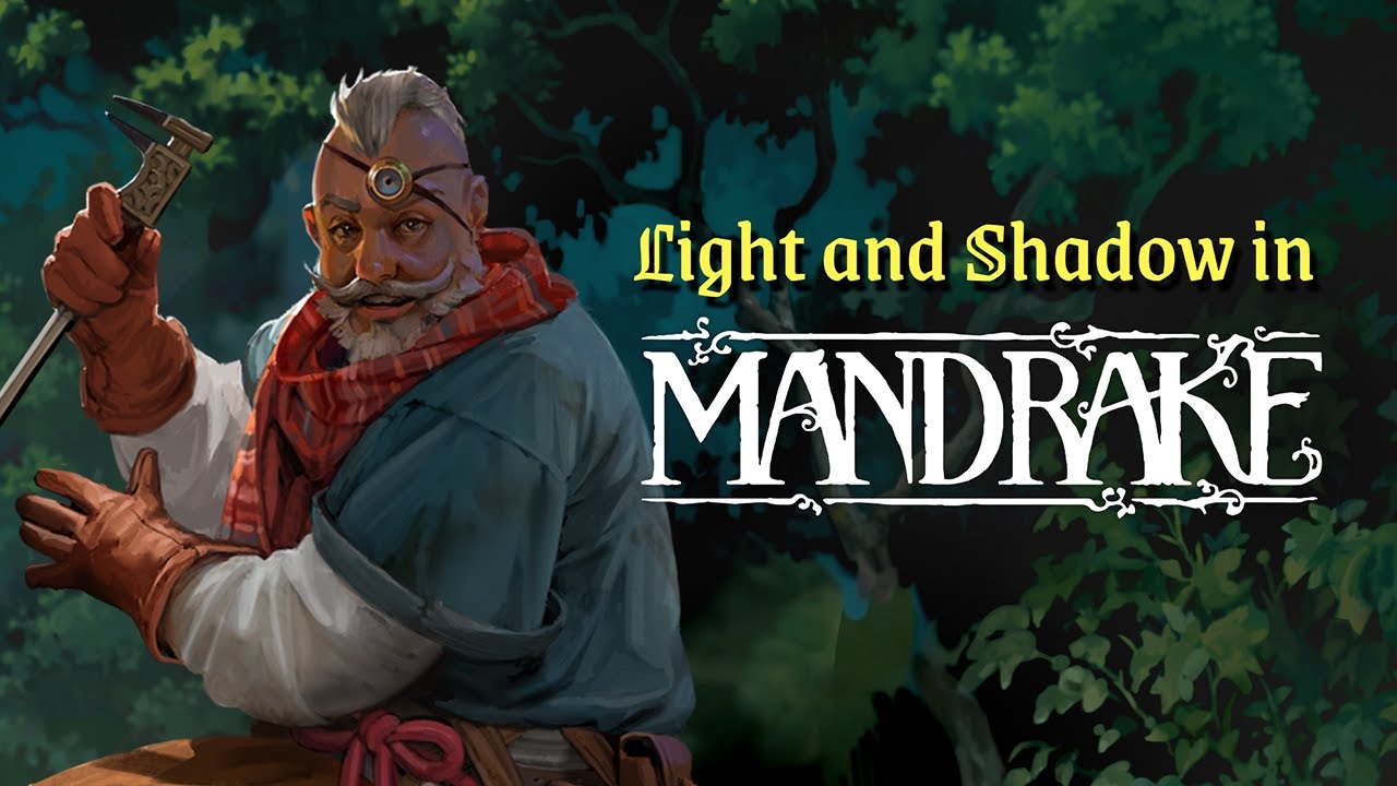 Light and Shadow in Mandrake: Rural Life Sim Game