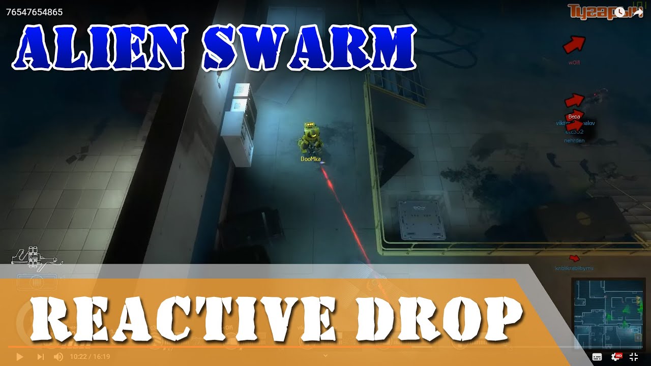 Бесплатные игры - Alien Swarm Reactive Drop