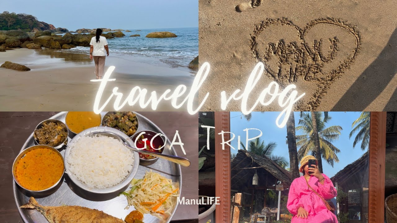 GOA vlog 🇮🇳: South goa is HEAVEN/ Agonda, Palolem beach/ Cafe hopping / GOA travel vlog 2024🏝️🌊