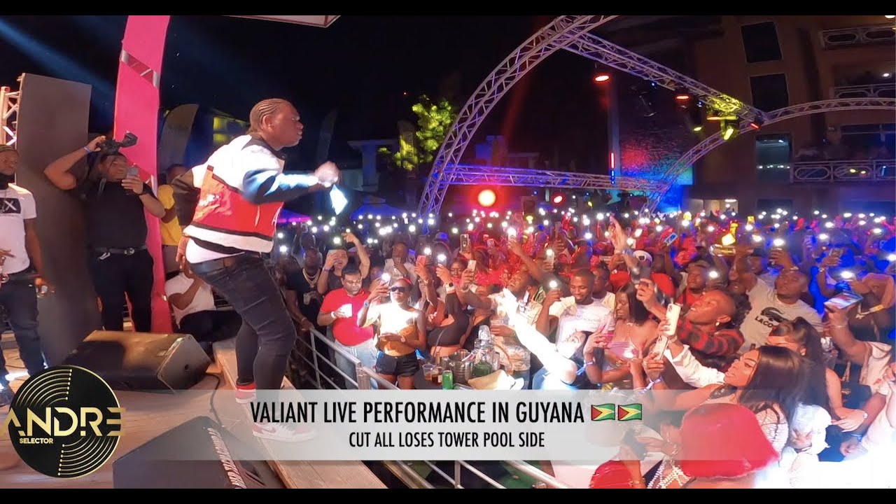 VALIANT FIRST TIME IN GUYANA FULL LIVE PERFORMANCE 🇬🇾🇬🇾