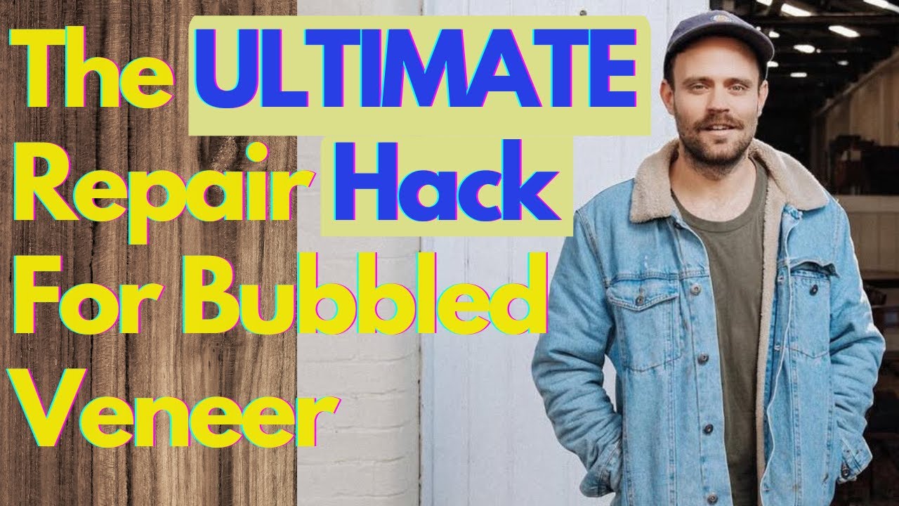 Fixing Bubbled Veneer With a Hot Hammer