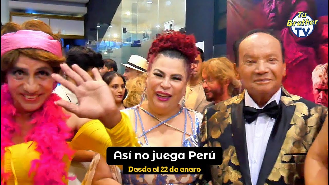 Asi no juega Peru | Grupal en Avant Premiere