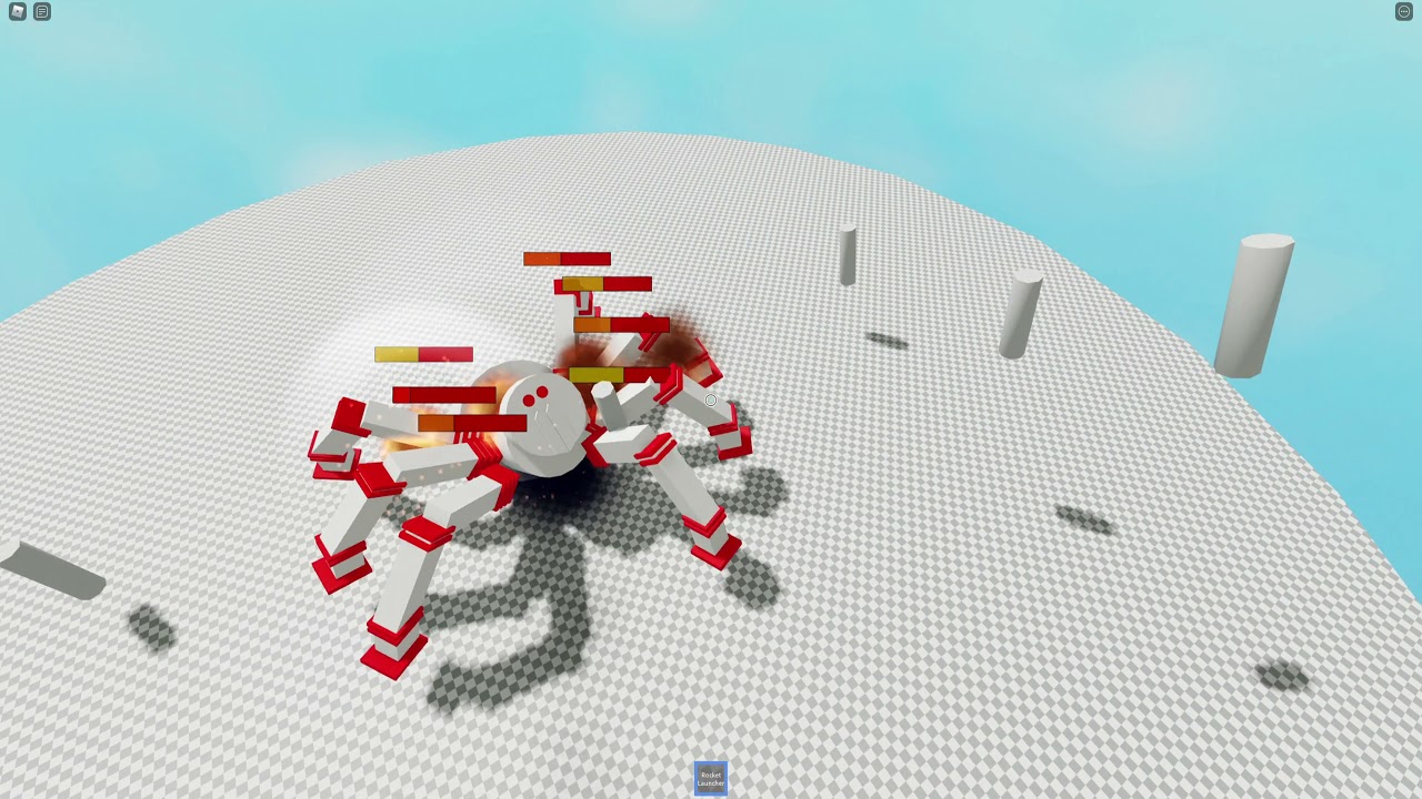 The Giant Enemy Spider Bossfight (Roblox)