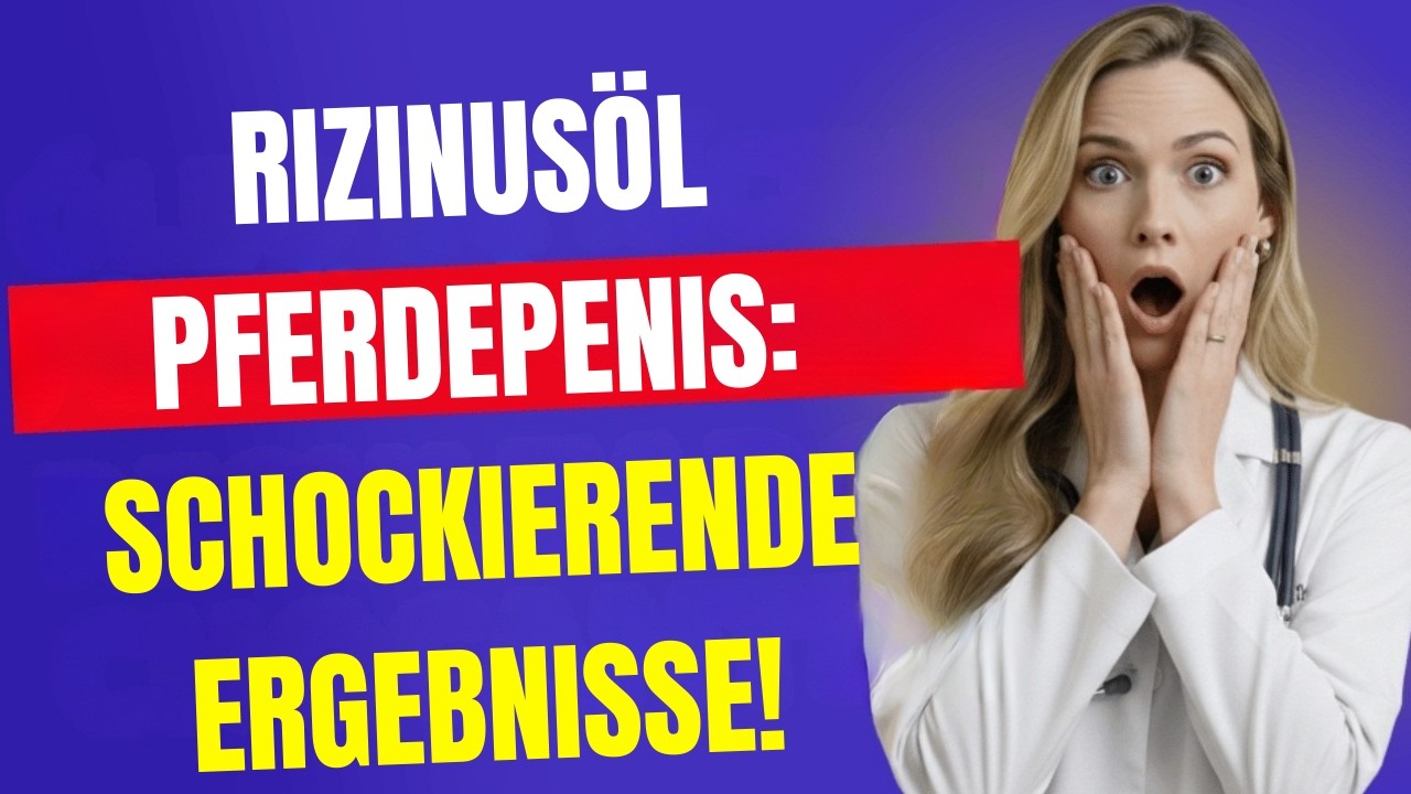 Rizinusöl für 7 Tage = unglaubliche Ergebnisse! (Die Pharmaindustrie versuchte, das zu verbieten)