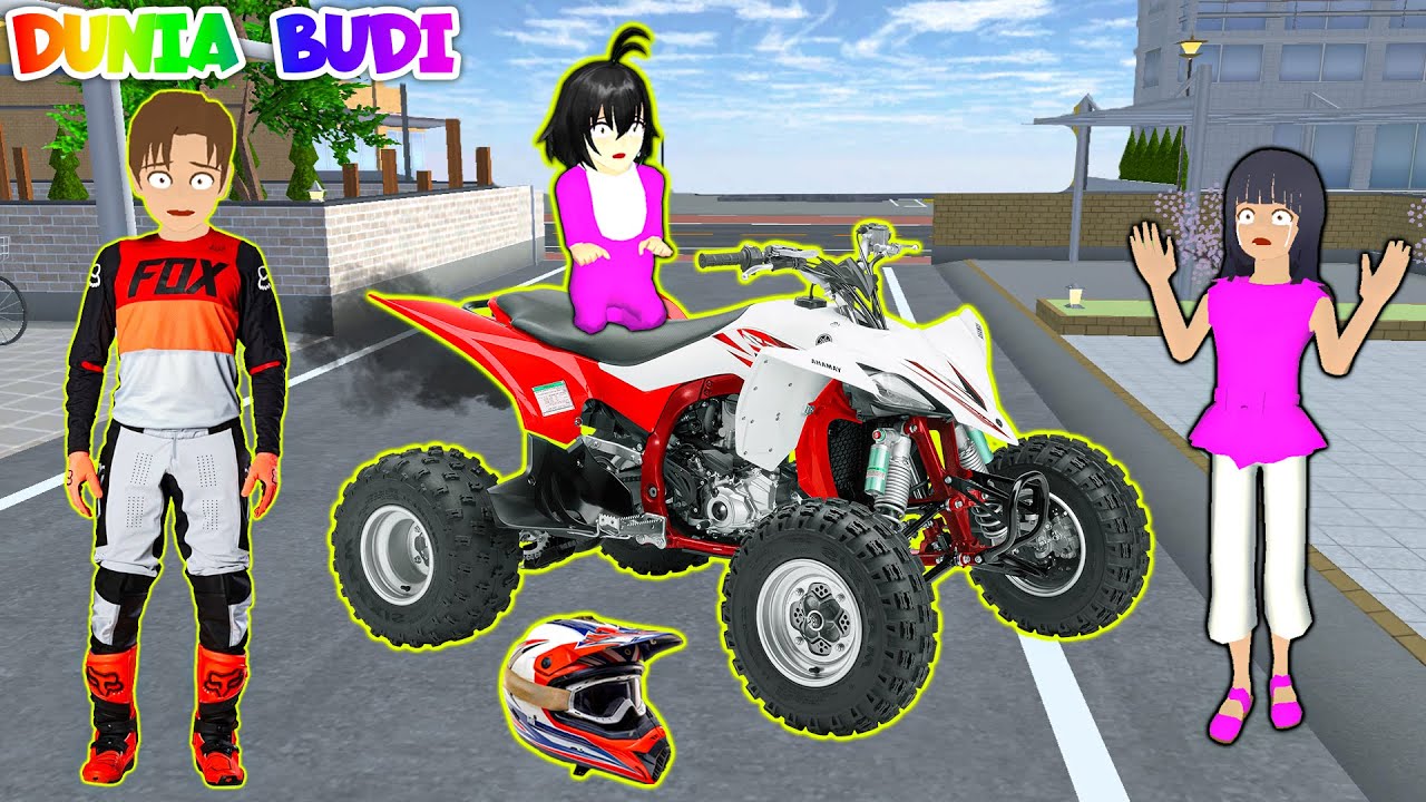 Yuta Mio Punya Motor ATV Baru Digarasi Rumah | Yuta Mio Jatuh Naik ATV 😱 | Sakura School Simulator