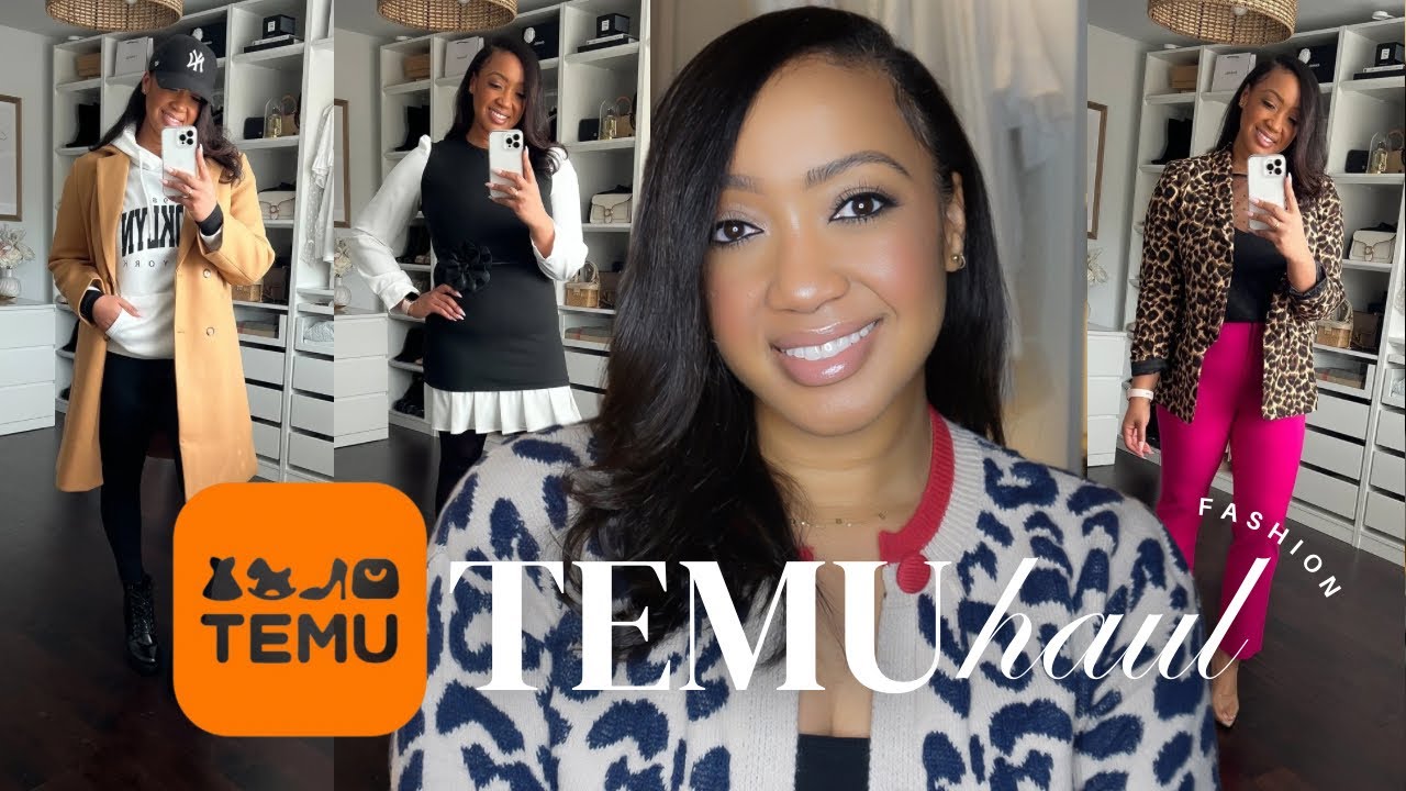 HUGE Temu Try On Haul | Get The Look For Less | MeToya Monroe