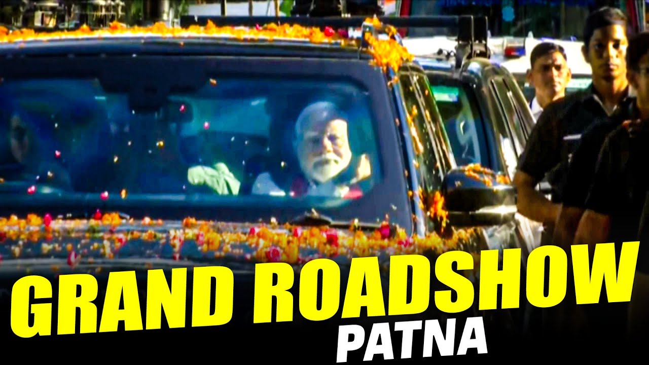 LIVE: PM Narendra Modi holds roadshow in Patna, Bihar I BJP I NDA I Bihar election