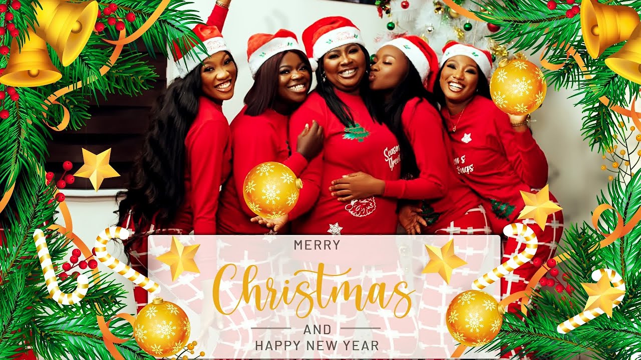 UCHE NANCY AND FAMILY 2021 CHRISTMAS PHOTOSHOOT. CATCH ALL THE AMAZING MOMENTS DURING THE SHOOT