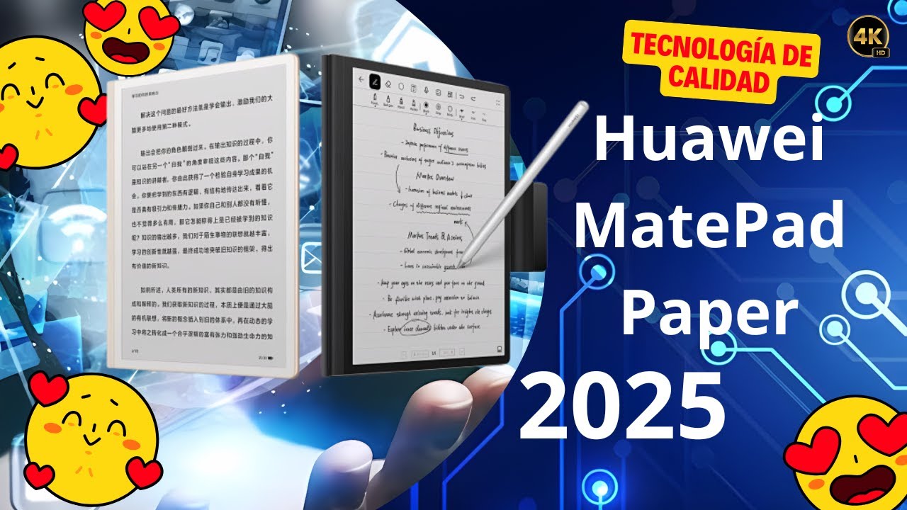 “¿Tableta o libro digital? Huawei MatePad Paper al detalle”