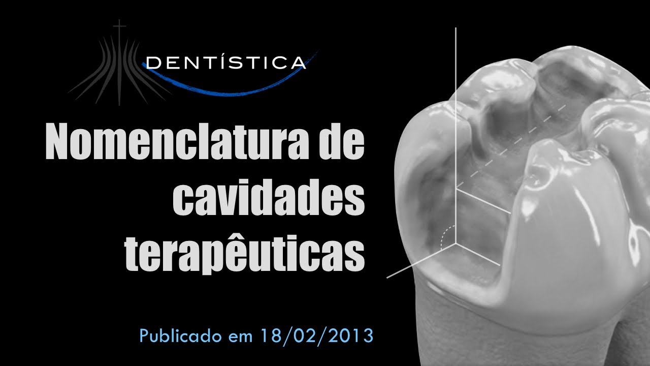 Nomenclatura de cavidades terapêuticas