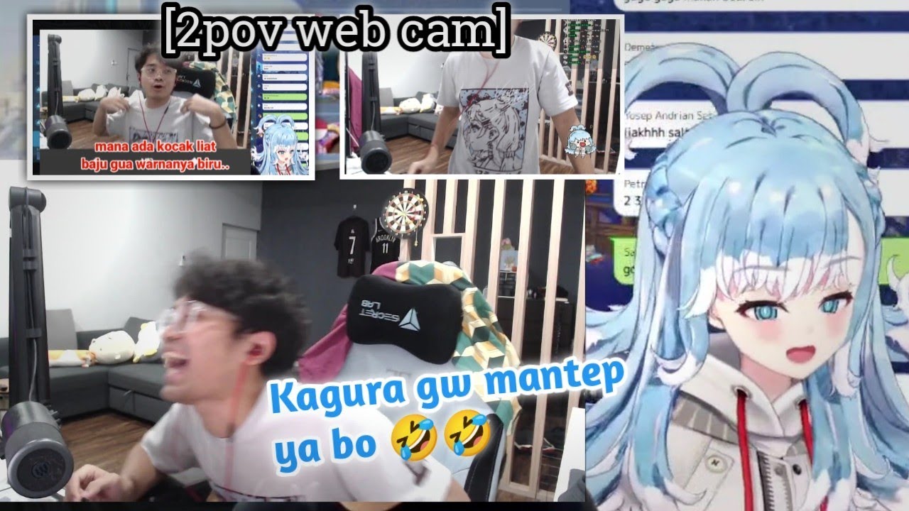 bang AL colab sama kobo nunjukin ruangan, typo ngomong lagi, ngucapin hbd pake pantun