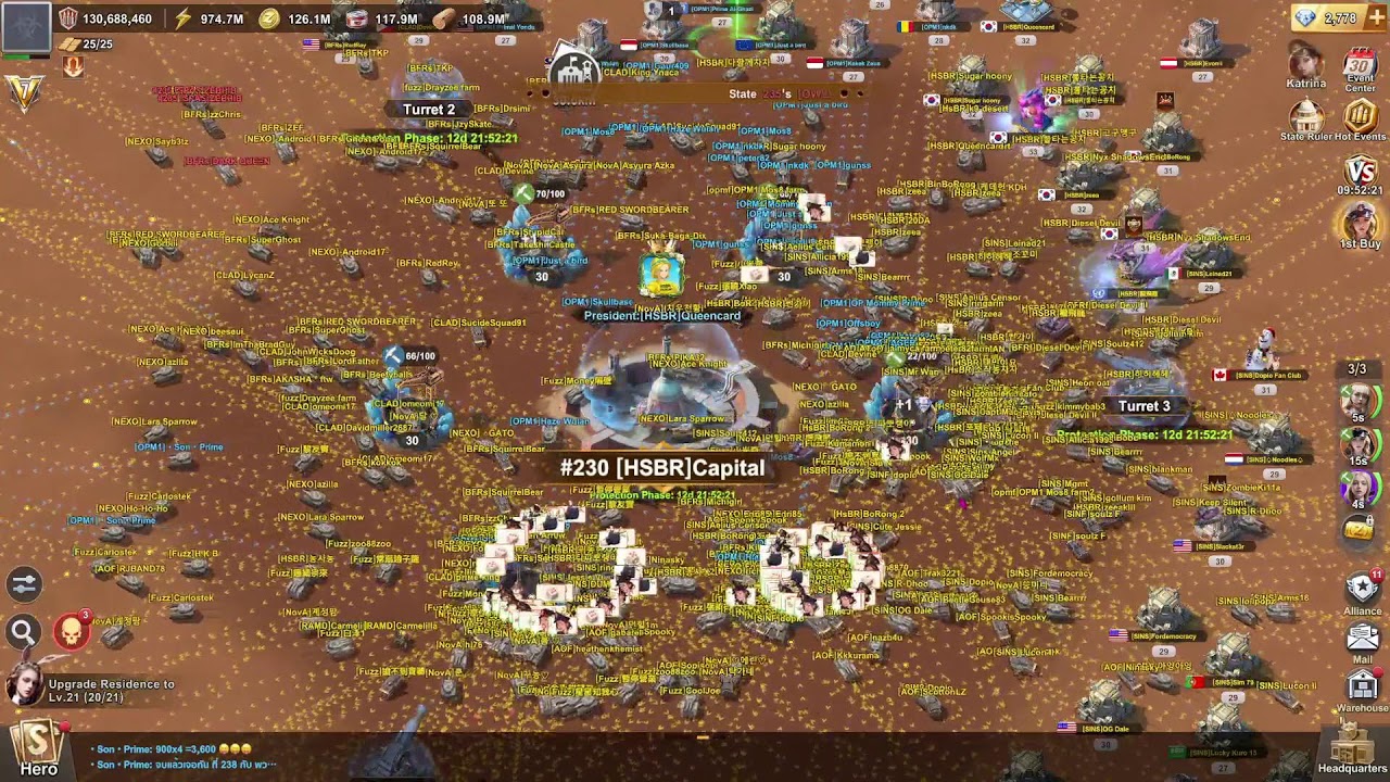 SvS - After Reset before start - #230 vs #235 - Last Z