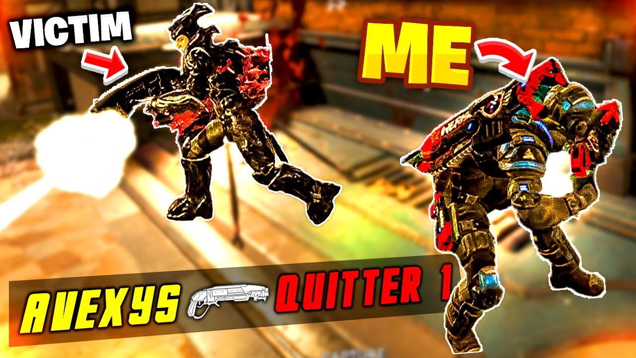 I got 𝗠𝗔𝗗 so I made them 𝗥𝗔𝗚𝗘 𝗤𝗨𝗜𝗧... - GEARS 5