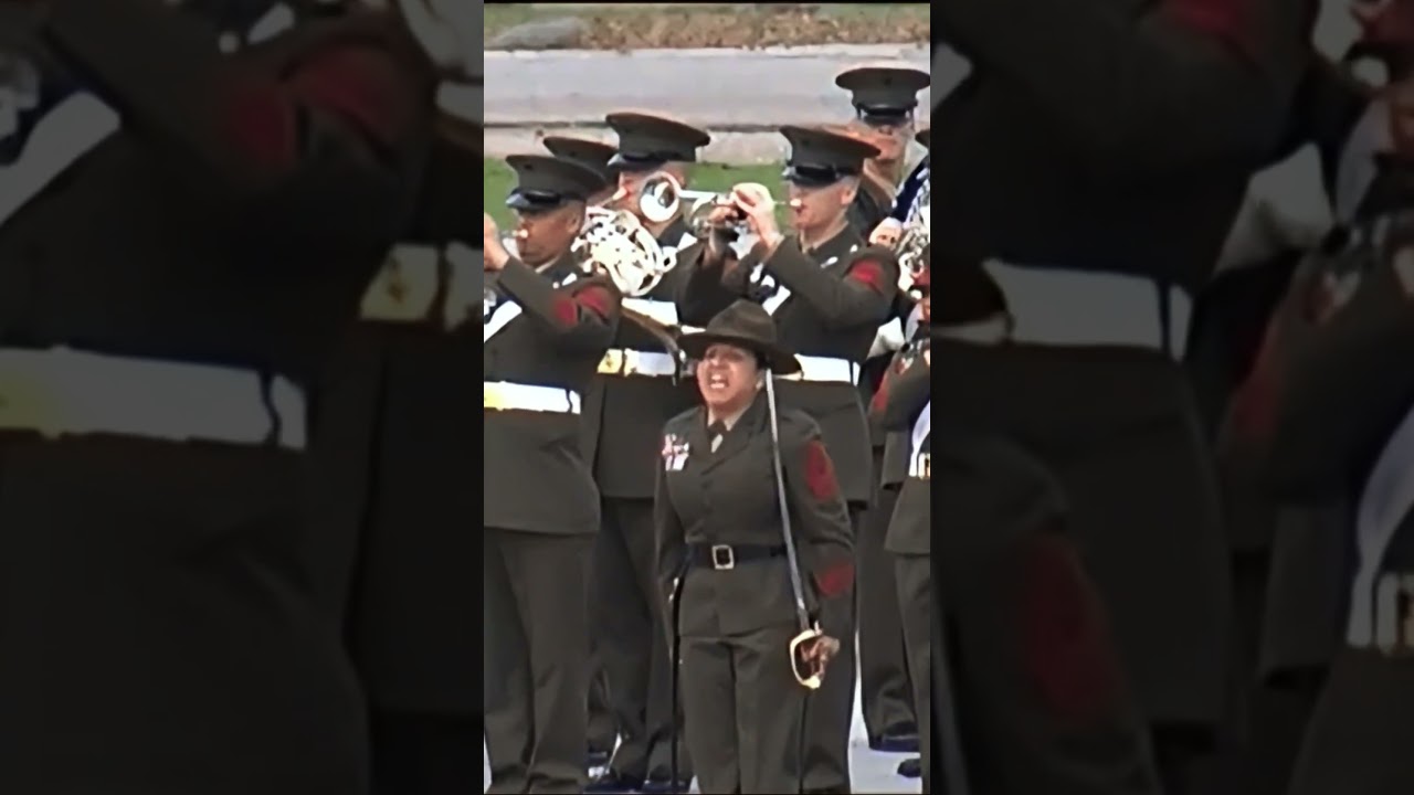 Marine Corps Graduation Ceremony Begins #usmc #bootcamp #marinescorps #semperfi #graduation