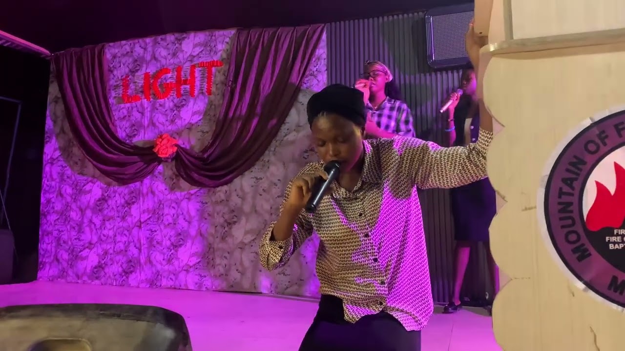 Glory landers Choir ministration at MOUNTAIN OF FIRE MINISTRY CAMPUS FELLOWSHIP, MFMCF