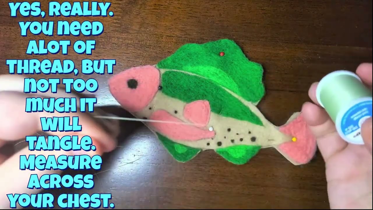 Felt Fish Stitch